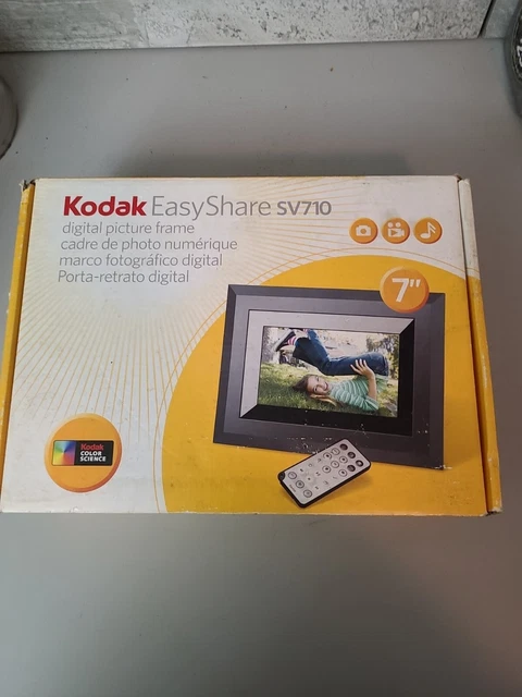 VTG NEW Kodak Easy Share SV710 Digital Picture Frame 7" new open box tested