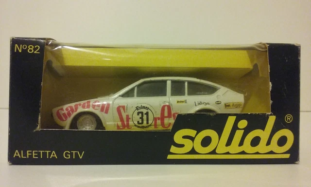 Alfa Romeo Alfetta GTV6 45 24 Heures de Spa Francorchamps 1982 Spark SB344 - Miniatures Autos Motos