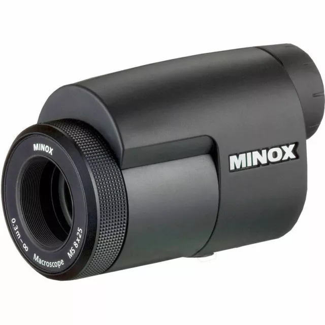 Minox MS 8x25 Macroscope Neuware vom Fachhändler Makroscope schwarz