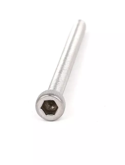 M3x45mm 0,5mm tornillos hexagonales con arandelas paso llaves Allen Head 30pz 3