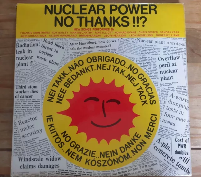 Nuclear Power, No Thanks - Vinyl LP 1981