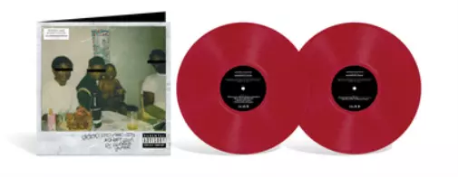 Kendrick Lamar good kid, m.A.A.d city (Vinyl 2LP 12") Opaque Red [NEW]  / E686