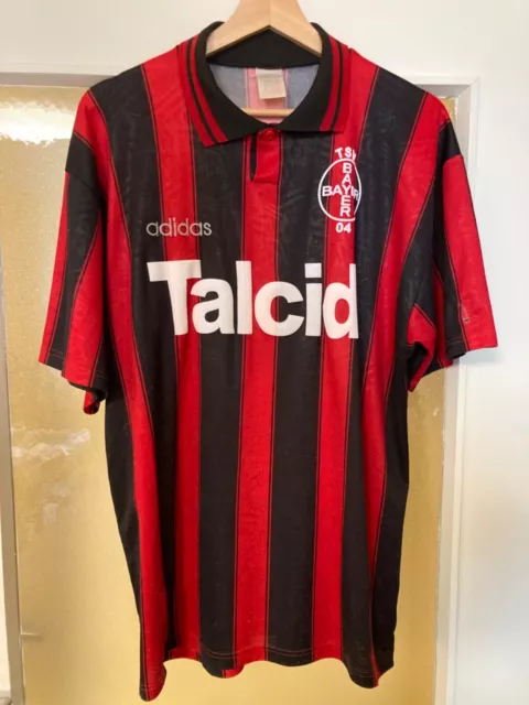Bayer Leverkusen UEFA CUP 1994/1995 Spielertrikot TALCID sehr selten RARITÄT