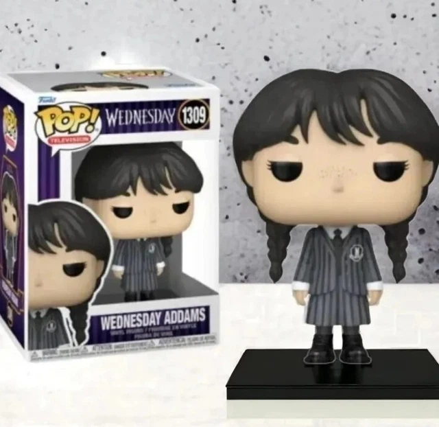 NEW! Funko Pop! Wednesday Addams 1309 Figure from Addams Family Spinoff Show
