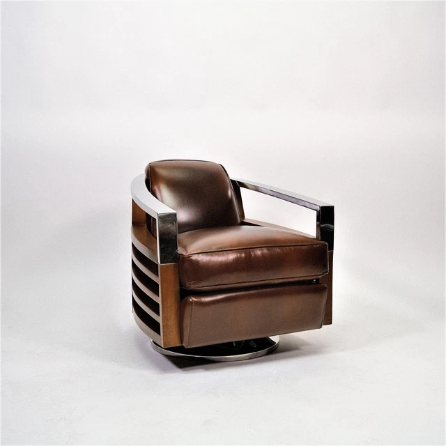 Fauteuil club Fauteuil aviateur cuir fauteuil véritable chaise cocktail