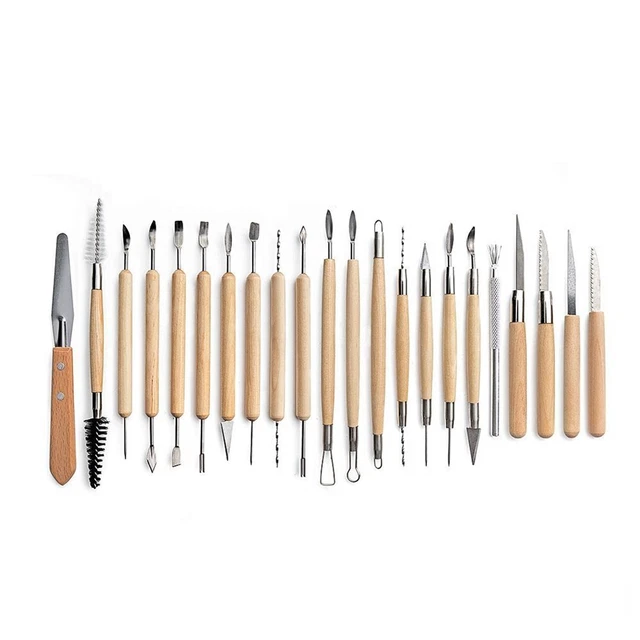 Ensemble Outils De Poterie Dsdhuf - Applicateur Précision Céramique 3 Onces Avec Embouts (Noir)