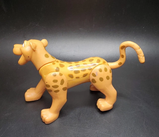 RFC ANIMATED CHEETAH Rainforest Cafe PVC Plastic Action Figure Toy