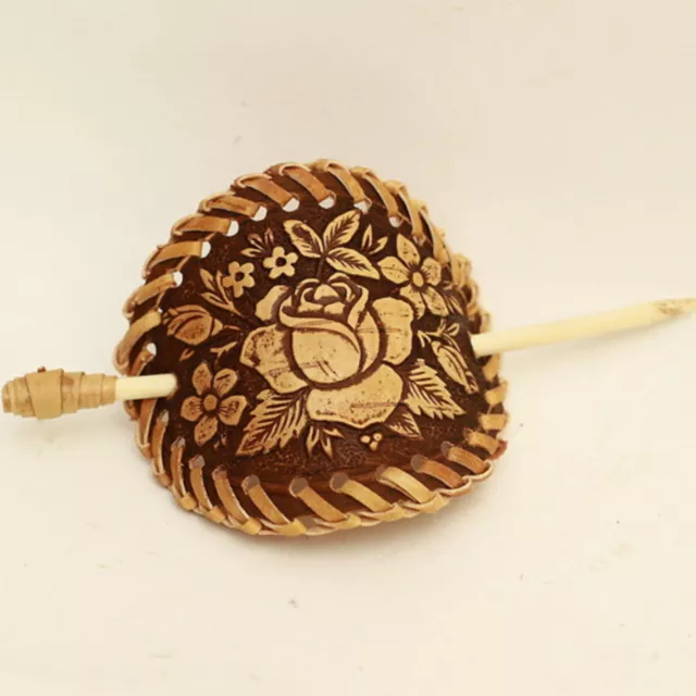 Holz Haarspange Haarschmuck Haarklemme Schnale Öko Organikprodukt Handmade