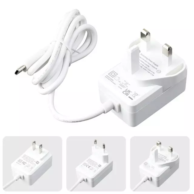 27 W USB Typ C Netzteil geeignet für Raspberry Pi 5 US/EU/UK Stecker/