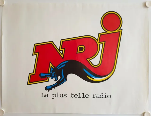 Affiche NRJ La plus belle Radio - 80x60 cm