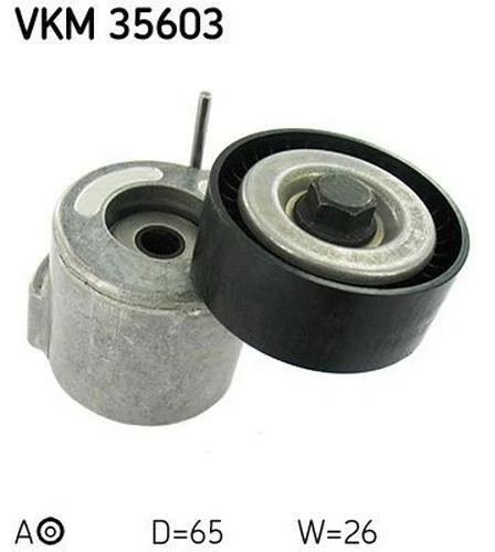 SKF Poulie-tendeur courroie trapézoïdale à nervures Galet tendeur VKM 35603 65mm