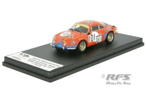 Miniature Trofeu 1/43 - Alpine Renault A110 - Tour De Belgique 1971 - En Boîte
