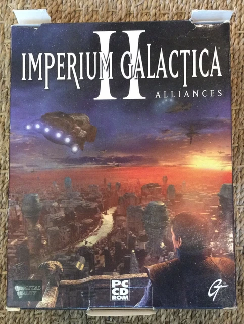 big box boite carton pour le jeu Imperium galactica 2 PC FR