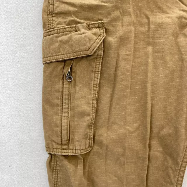 CARHARTT FORCE RIPSTOP Cargo Pants Mens 36x32 Relaxed Fit Brown ...