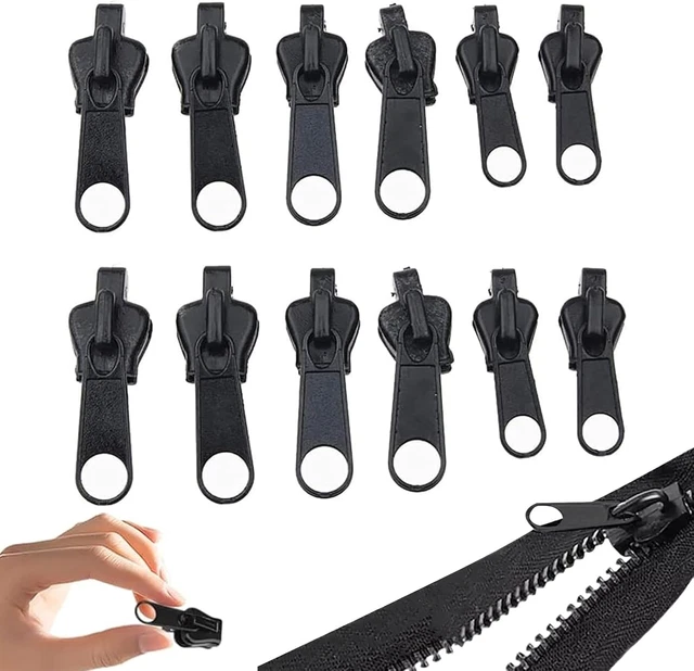 Kit Riparazione Cerniere 85 Pezzi - Include Cursori, Fermi E Pinza Per Giacca, Jeans, Borse E Zaini