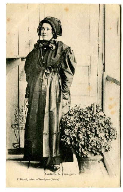 CPA 73 Savoie folklore Costume de Termignon