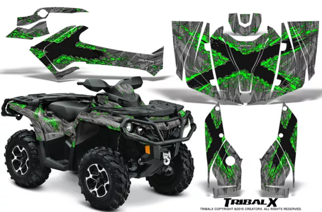 Can-Am Outlander 500 650 800 1000 2013-2018 Graphics Kit Creatorx Tribalx Gs