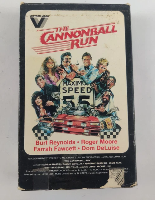 CANNONBALL RUN  BETA BETAMAX Tape NOT VHS Vestron Video