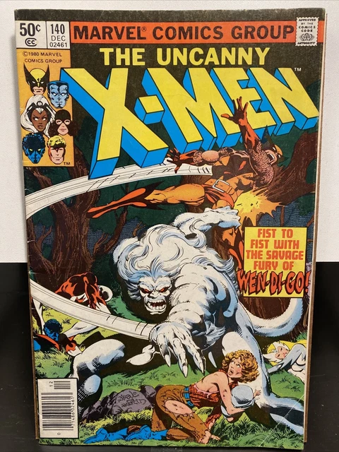 Marvel Comic Book (Uncanny) X-Men vol 1 #140 Dec '80 John Byrne Chris Claremont