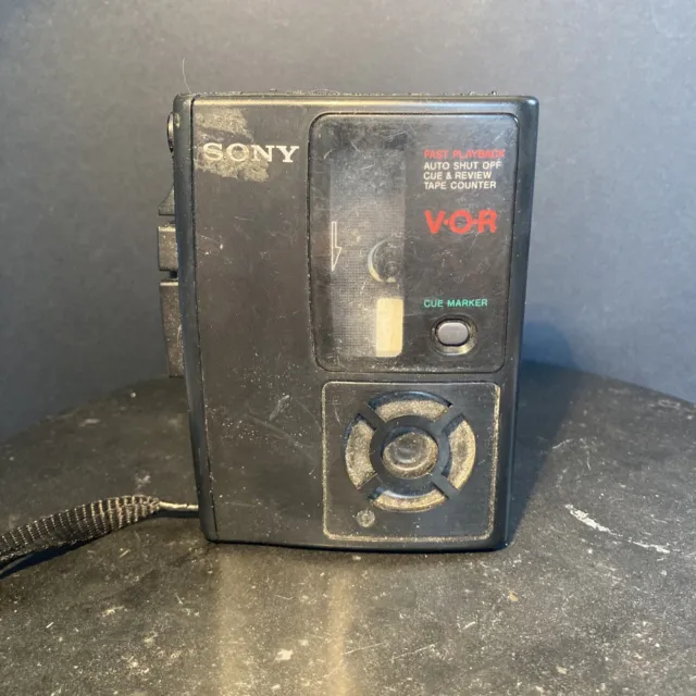 Walkman SONY TCM-S68V Micro Lecteur Cassette K7 Corder