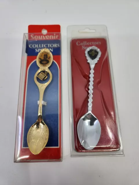 2 New NIP Las Vegas Nevada Collectors Spoon Slot Machine, Nevada 4.5"- 4.75"