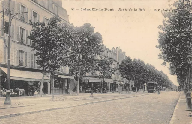 Cpa 94 Joinville Le Pont / Route De La Brie