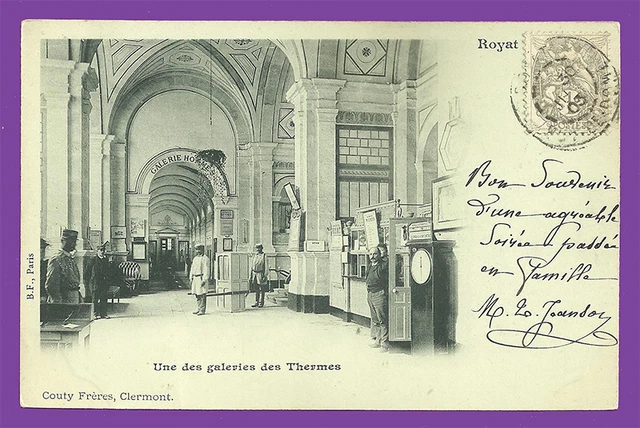 CPA-63- Royat - A Of Gallery Of Thermes