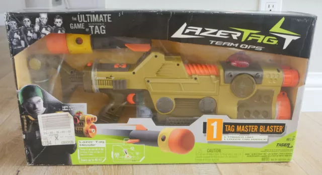 LAZER TAG Team Ops Deluxe 2 Player System NEW!