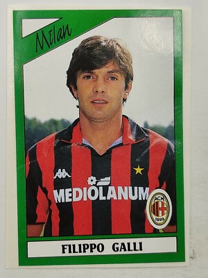 FIGURINA CALCIATORI PANINI 1987/88 MILAN GALLI n 158 OTTIMA DA RECUPERO