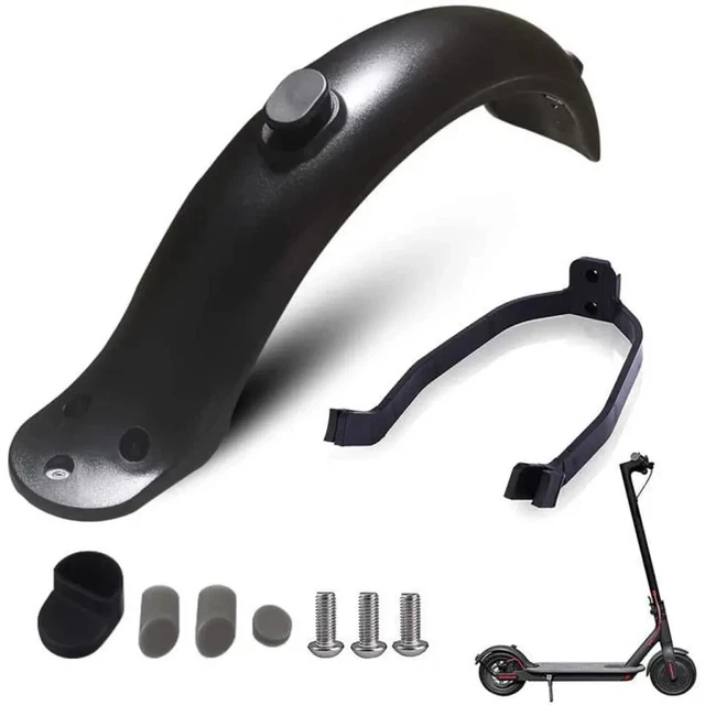 Garde-boue Arrière ZHIKAN Pour Trottinette Xiaomi M365, Pro, 1S, Lite, Essential - Noir