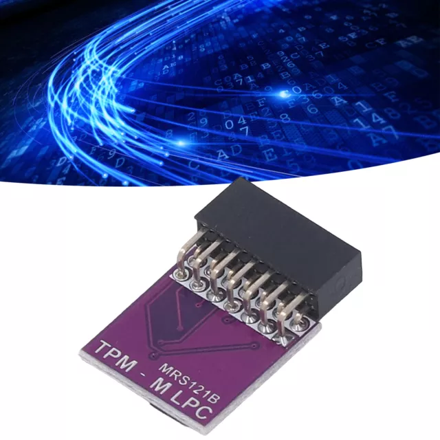 TPM 2.0 Module 14pin Remote Card Encryption Security Board Accessory For