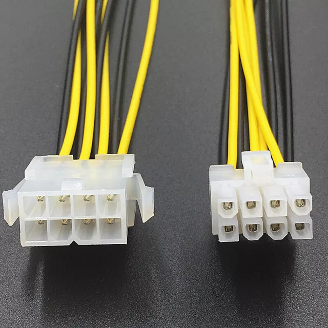 ATX Verlängerung Strom Adapter  8 Pin Stecker auf 8 Pin EPS ATX 2.0 Kabel
