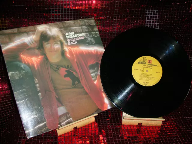 JOHN SEBASTIAN - Welcome Back (Vinyl + Cover aus Archiv) 1976 Ger.