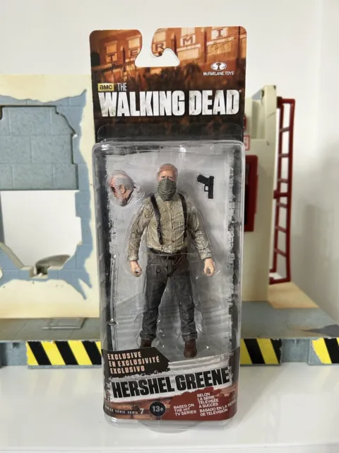 The Walking Dead Hershel Greene Figure McFarlane Series 7 BNIB TWD COMBINED P&P
