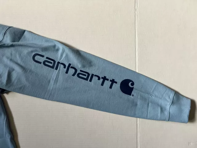 CARHARTT - MEN'S Loose Fit Heavyweight Long Sleeve Logo T-Shirt TK0231 ...