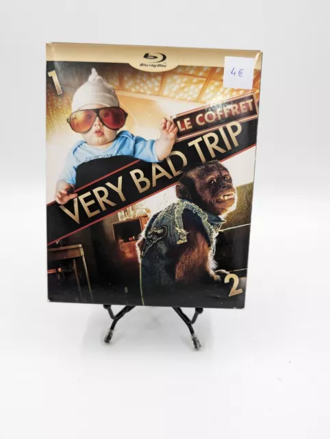 Film Blu Ray Disc Le Coffret Very Bad Trip 1 & 2 en boite