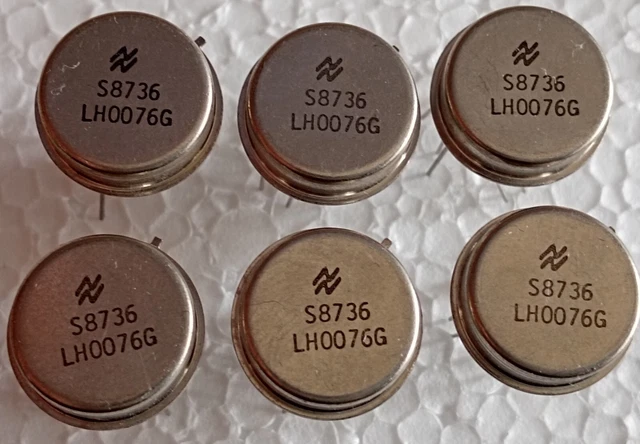 National Semiconductor LH0076G Operational Amplifier 12 Pin