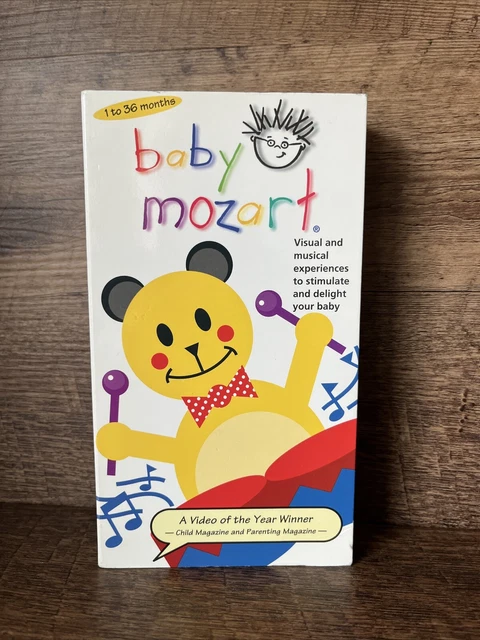 Patterns Vhs DISNEY BABY EINSTEIN Baby Mozart VHS Visual Patterns Learning Fully ...
