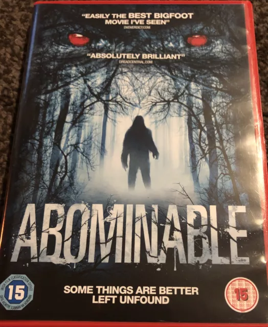 Abominable DVD (2014) Matt McCoy, Schifrin (DIR) cert 15 horror dvd