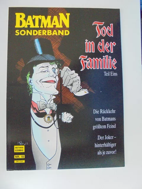 1x Comic - Batman Sonderband - Nr. 10 - Hethke Verlag - Z. 2
