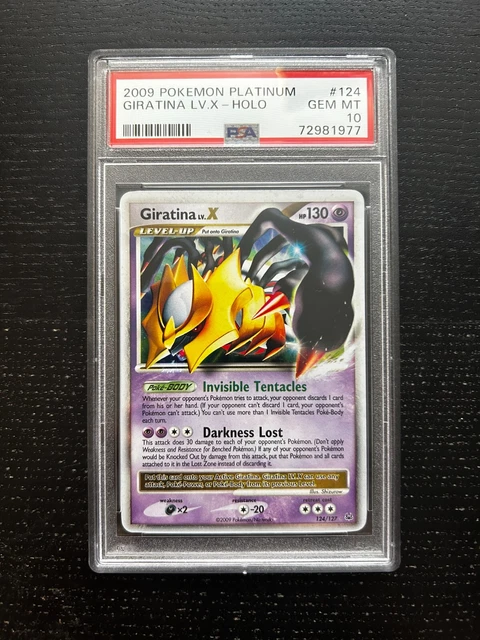 2009 POKEMON Card GIRATINA 27/127 PLATINUM- RARE Nonholo - NM/MINT