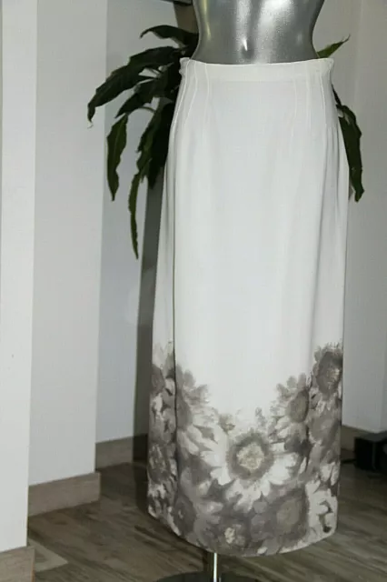 jolie jupe longue fendue BLEU BLANC ROUGE taille 40 en parfait état