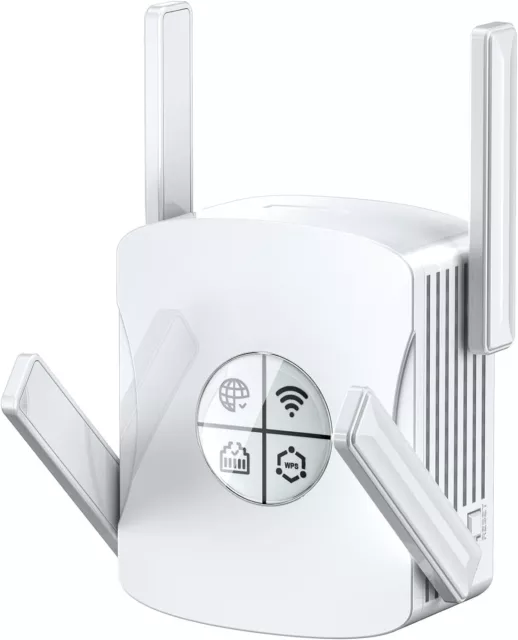 Amplificador de señal extensor de rango Hyzom WiFi 6 - 1,8 Gb/s doble banda 5 GHz: CF-XR183