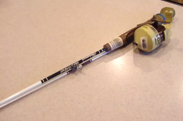 VINTAGE Sportfisher fishing rod reel combo made in china Kmart $21.00 -  PicClick