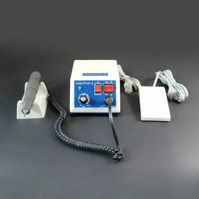 Marathon Dental Labor Mikromotor Handpiece N3 35K RPM Handstück Burs Mit Pedal