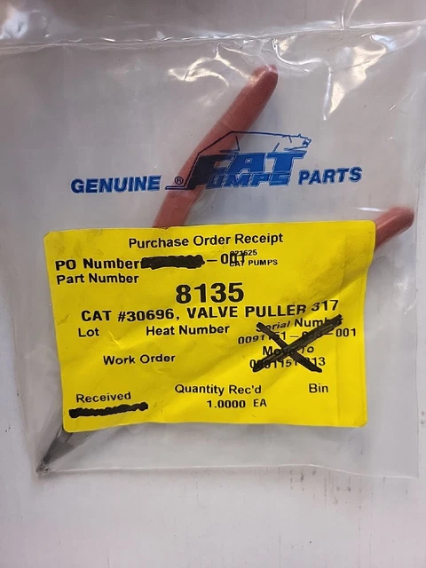 New Cat Pump Pressure Washer Valve Seat Removal Tool 30696