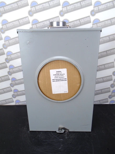 Durham - 200A - 600V,1 Ph,4 Mâchoire - Mètre Douille - MTT83395C-VP02 - Neuf W.