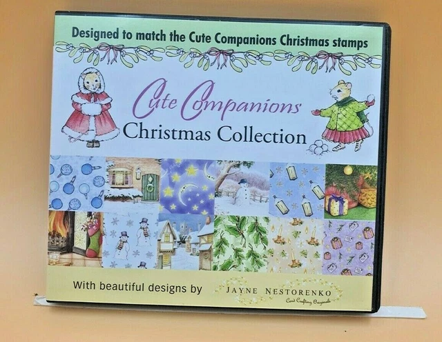 CD-ROM de colección navideña de Linte Companions excelente estado