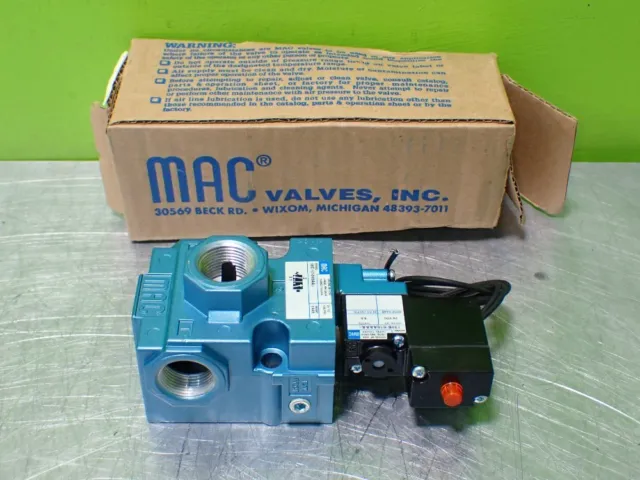 Euc-Mac Valves 56C-17-616Aa Pneumatic Solenoid Valve. 130B-616Aaaa