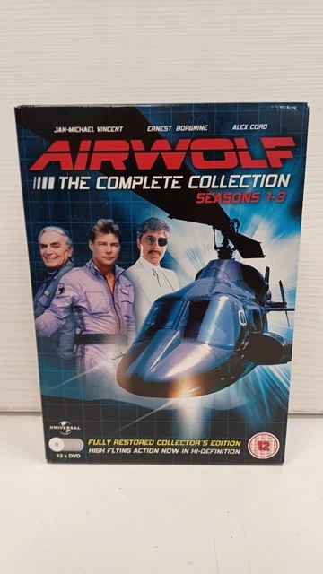 AIRWOLF THE COMPLETE Collection DVD Boxset 12 CG CA1 £33.00 - PicClick UK